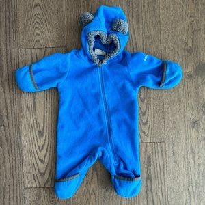 Columbia Baby Boy's Size 0-3 month Fleece Bunting Suit